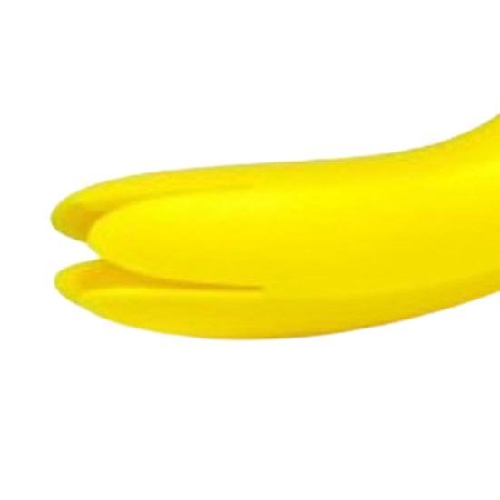 Силиконовая крышка ручки сковороды в форме банана. Термостойкая противоожоговая нескользящая ручка для кастрюли. Держатель ручки. Рукав. Защита. Кухонные принадлежности.