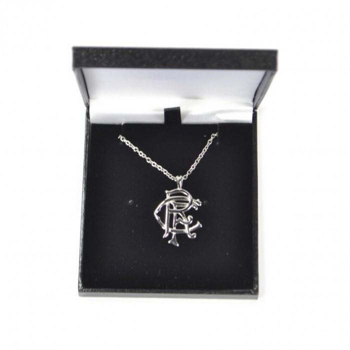 Rangers FC Stainless Steel Crest Necklace & Pendant