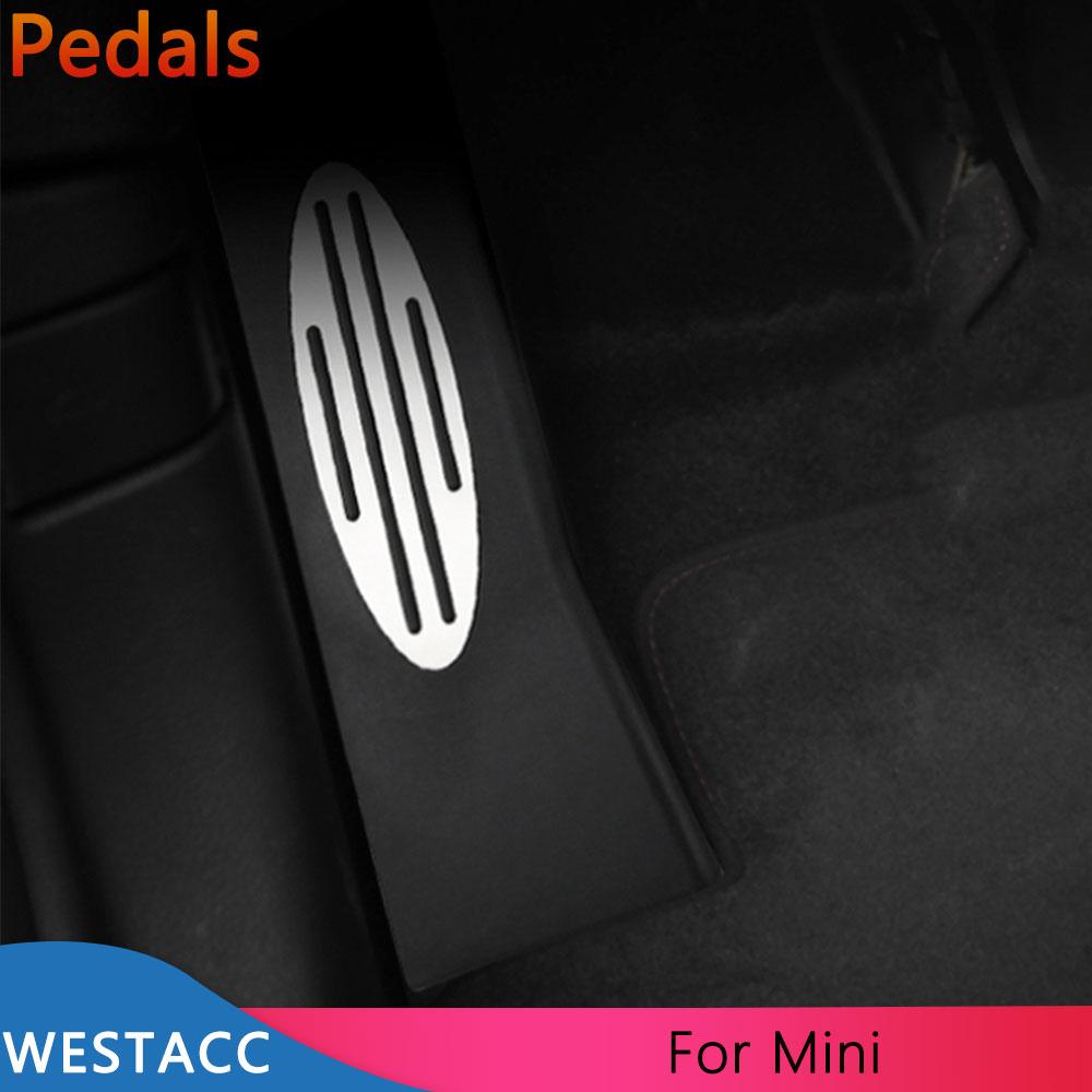 Автомобильная мертвая педаль, подставка для ног, чехол для педали для Mini Cooper One Hatch Hardtop Countryman JCW R56 R60 R61 F54 F55