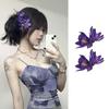 Sweet Orchid Flowers Hair Clip Elegant Sweet Barrettes Temperament Hair Accessories  Wedding