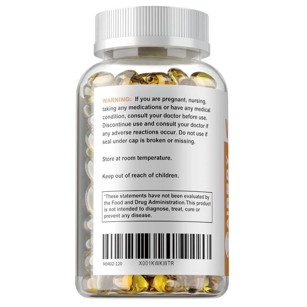 Vitamin A softgels support immune system function, skin health, and vision and eye health. 120 capsules per pack.