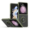 High-eng Rotatable Finger Ring Car Holder Phone Case for Samsung Galaxy Z Flip 7 6 5 4 Shockproof Protection Bracket Back Cover