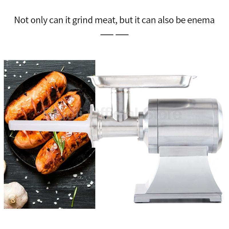 Специальная мясорубка для колбасок Butcher Shop, небольшая мясорубка из нержавеющей стали, легкая и эффективная, простая в очистке электрическая мясорубка