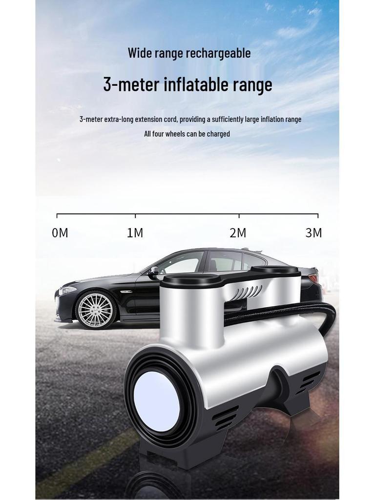 Портативный 12В Мощный Электрический Насос для Шины для Легковых Автомобилей и Седанов