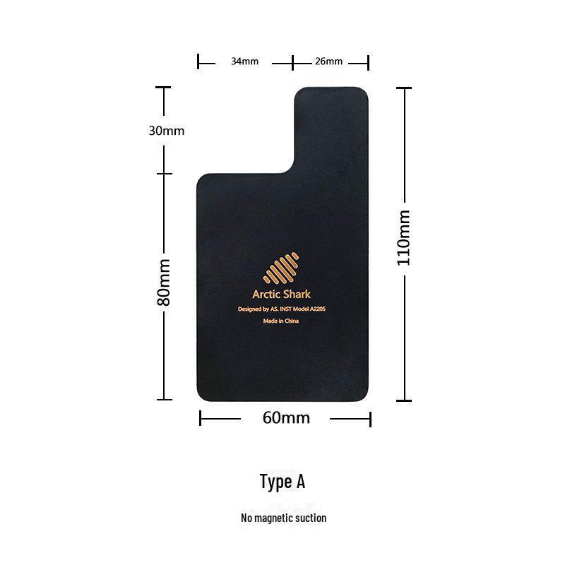 Теплоотвод из меди Arctic Shark: Полупроводниковый радиатор быстрого охлаждения для мобильных телефонов