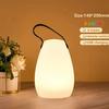 16 цветов RGB светодиодный интеллектуальный пульт дистанционного управления, водонепроницаемая беспроводная настольная лампа для кемпинга, зарядка через USB, портативное украшение для бутика Tuya