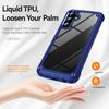 For Samsung Galaxy A26 5G Case Anti-Drop Alloy Lens Frame PC + TPU Phone Cover