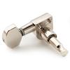 Musiclily Pro guitar tuning square for electric nickel 6-in-line 2-pin pegs, (SQ), Stratocaster/Telecaster guitars, finish.