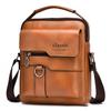 Men's Messenger Bag Leather Crossbody Shoulder Bag Classic Waterproof Briefcase Satchel Travel Bag