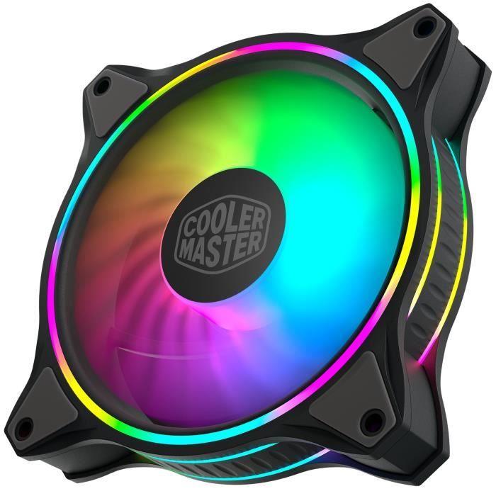 COOLER MASTER MasterFan MF120 Halo 3-en-1 ARGB - Ventilateurs De Boîtier 120 Mm + Contrôleur (MFL-B2DN-183PA-R1)