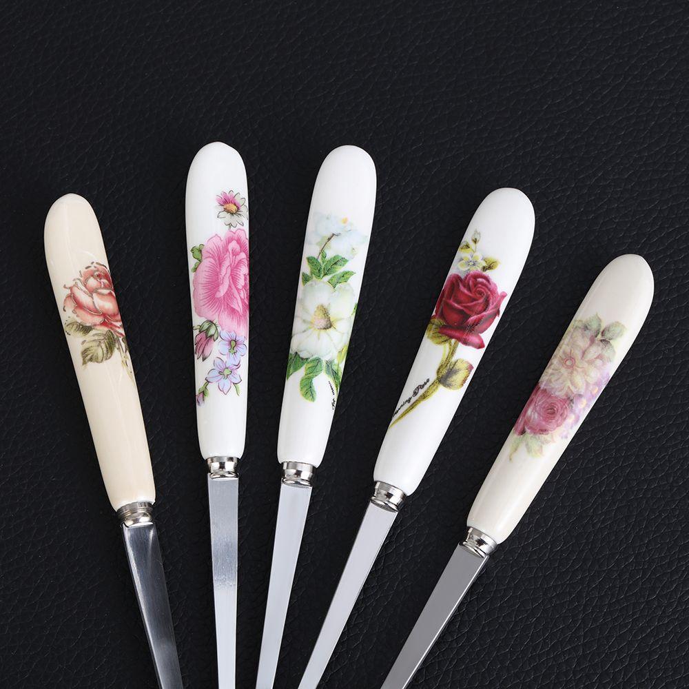 Бытовая керамика Розы Цветы Десертная ложка Чайная ложка Кухня и столовая Кофейная ложка