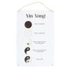 Tin Yin Yang Hanging Sign