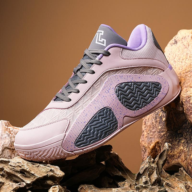 Баскетбольные кроссовки Нескользящая амортизация Износостойкие спортивные кроссовки Мужские спортивные кроссовки