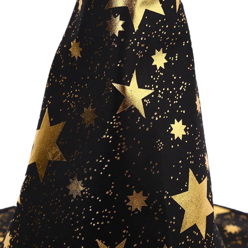 2Pcs/Set Kids Childrens' Halloween Costume Witch Cloak Cape And Hat Cosplay Prop