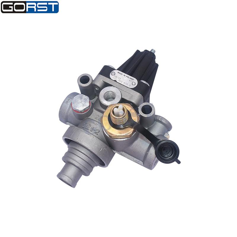 Brake Valve 9753034740 for Daf Iveco Benz Truck Auto Part 0034313806 0024318706 Compressed-Air System Pressure Controller
