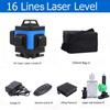 12/16 Lines Laser Level 3/4D Level Self-Leveling 360 Green Laser Level Tripod Tool Set Horizontal&Vertical Cross Lines