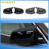 Для BMW 5 серии F10 F11 2010-2013 автомобильный чехол для зеркала заднего вида боковое крыло защитная рама крышки отделка из углеродного волокна