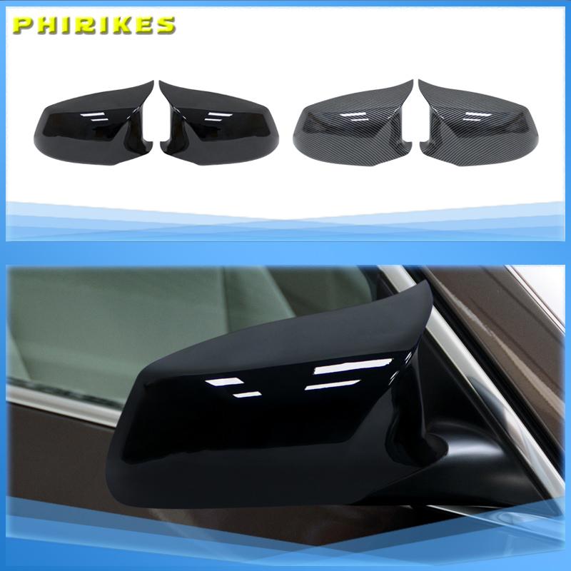 Для BMW 5 серии F10 F11 2010-2013 автомобильный чехол для зеркала заднего вида боковое крыло защитная рама крышки отделка из углеродного волокна