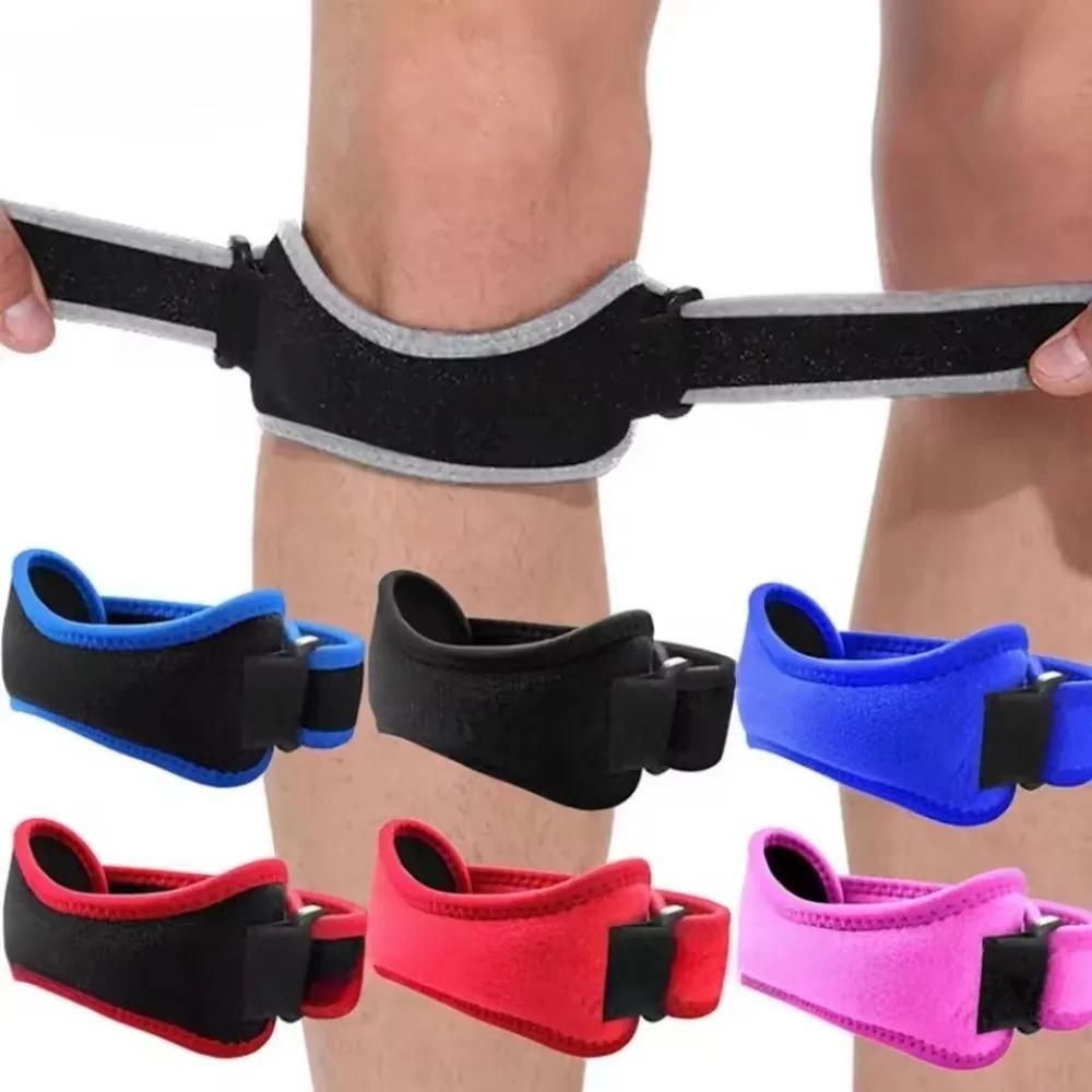 Adjustable Knee Support Brace, Patellar Tendon Band for Sports, Running, Basketball & Outdoor Activities