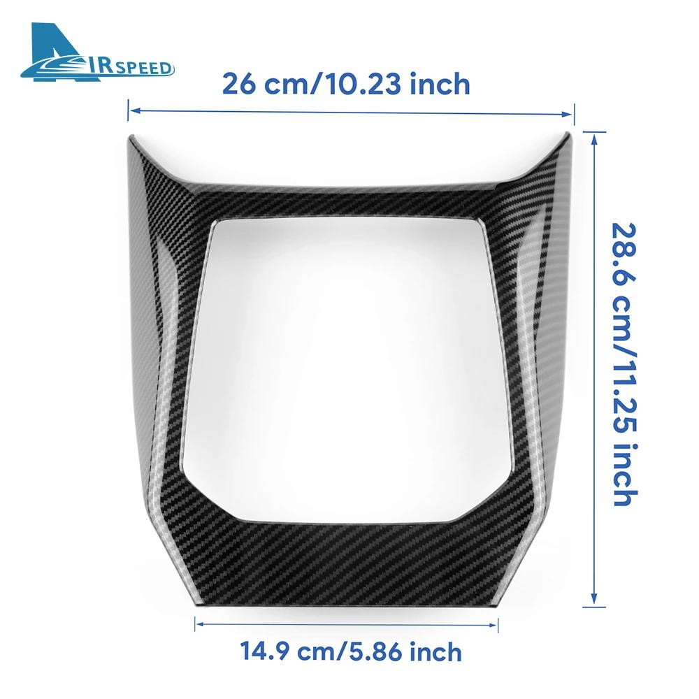 For BMW X3 G45 2025 2026 Car Center Console Gear Shift Panel Cover Trim Frame Cover Sticker Tuning Interior ABS Carbon Fiber