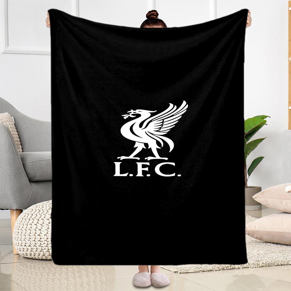 Liverpool Football Club Blanket Warmthful Decor Great For Seaside Office Chair Bedding Four Seasons Multipurpose Stylish Decor
