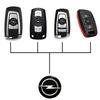 New 3D car remote key badges and key stickers For Opel insignia Astra H G J Antara vectra Vivaro corsa c d zafira b Car Styling QS7