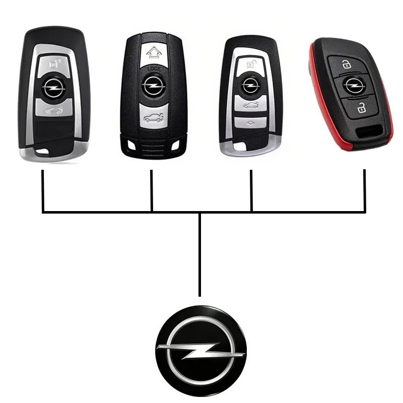 New 3D car remote key badges and key stickers For Opel insignia Astra H G J Antara vectra Vivaro corsa c d zafira b Car Styling QS7