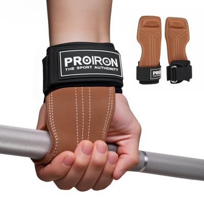PROIRON Перчатки-поддержки для запястий Power Grip, тренировочное снаряжение, 2 шт., унисекс, L