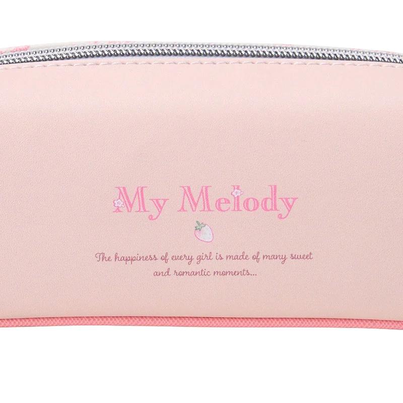 Пенал одинарный Sanrio My Melody (Чай со вкусом белой клубники) Япония НОВЫЙ