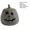 Pumpkin Halloween Decoration Hand-Carved Classic Jack Lantern Fall Decor Farmhouse Table Porch Indoor Ornament