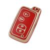 234 Buttons TPU Car Remote Shell Fob for Toyota Aqua RAV4 Land Cruiser Camry Prado Corolla Prius TPU Car Key Case Cover Keyless