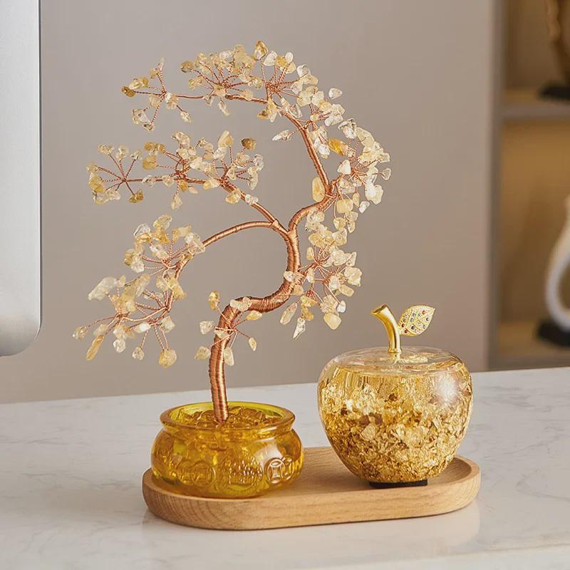 Новогодние украшения на дереве удачи — украшения в китайском стиле для офиса, винного шкафа или тумбы под телевизор. Привлечь удачу. Бесплатная доставка.