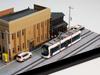TOMYTEC Коллекция железной дороги Tetsuro Toyama Chiho Railway Городская трамвайная линия Серия T100 3-й вагон Принадлежности для диорамы 337287 Поезд, №. 103,