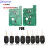 Jingyuqin 10ps дистанционный ключ 2/3 кнопки 434 МГц с чипом 4A PCF7961M для Renault Sandero Dacia Logan