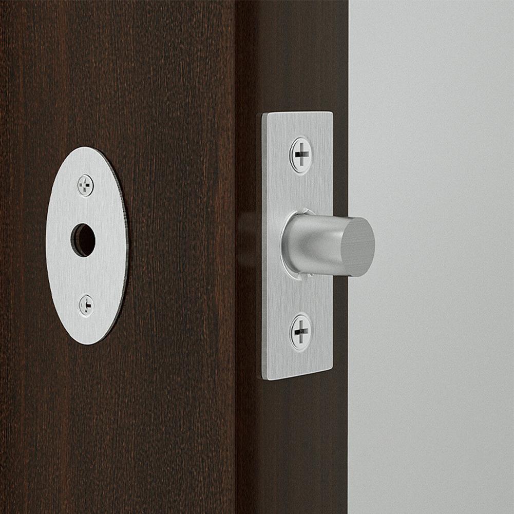 1 комплект канальных замков, трубчатых замков для скважин, скрытых дверных замков, замков для скважин из нержавеющей стали, врезных замков с ключом, простых в установке