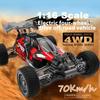New 1:16 Scale 4WD RTR Brushless Fast RC Cars All Terrain Max 70km/h Off-Road Hobby Electric RC Buggy RC Truck Gifts for Adults Boys
