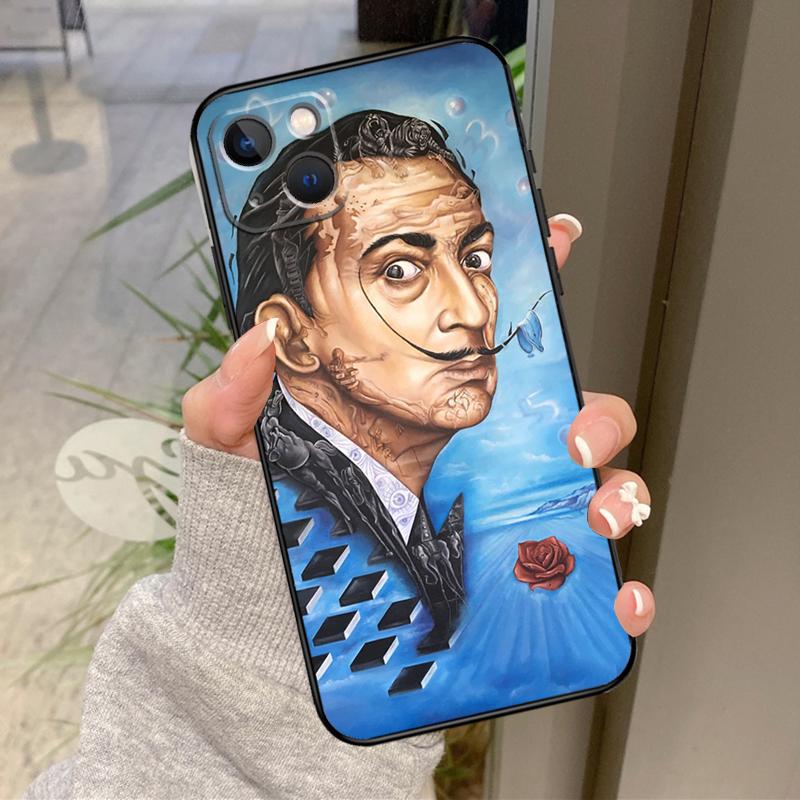Художественный чехол Сальвадора Дали Для iPhone 17 Air 16 15 14 13 11 12 Pro Max Plus 12 13 Mini 16e 17 Pro Max Задняя крышка