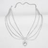 Bohemian Rhinestone Head Chain Headwear Boho Headband Fashion Forehead Chain  Wedding