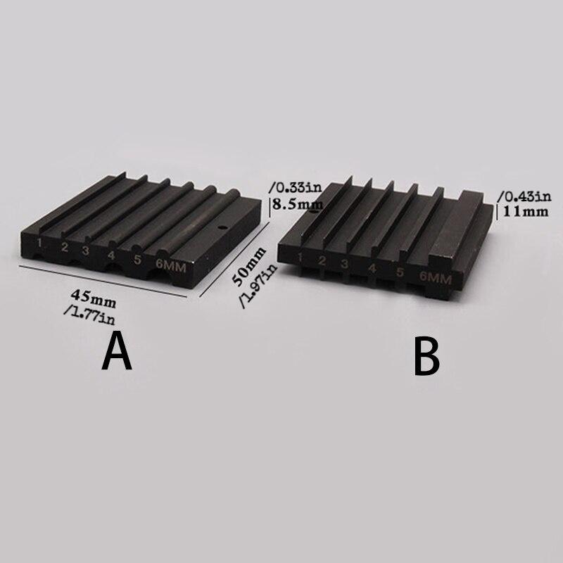 DIY Handmade Leather Tool Steel Double Side Repair Tools For Sharpening Knife Wide Shovel Edger Skiving Cutting Leather Craft