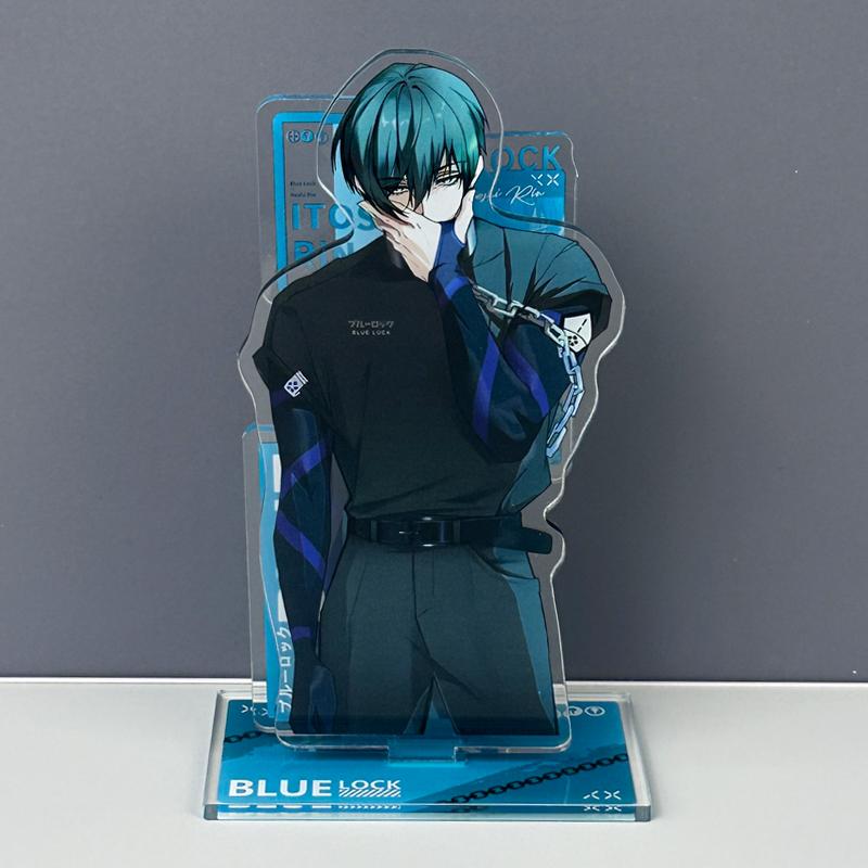 Blue Lock Acrylic Stand Model Figures Nagi Seishiro Mikage Reo Bachira Meguru Anime Desk Display Collection Model Gift