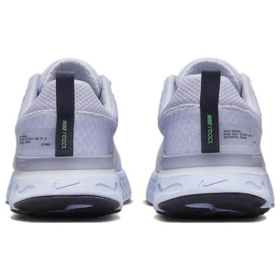 Nike React Infinity Run Flyknit 3 Низкие Бледно-пурпурные DZ3014-500