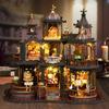 Набор для сборки деревянного миниатюрного кукольного домика 3D-пазл Игрушка-комната Декор для дома Спальня Подарок на день рождения другу