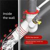 Anti Odor Waste Pipe Connector Strong Plastic Construction Leakproof Designs Drainage Fitting Simple Installation