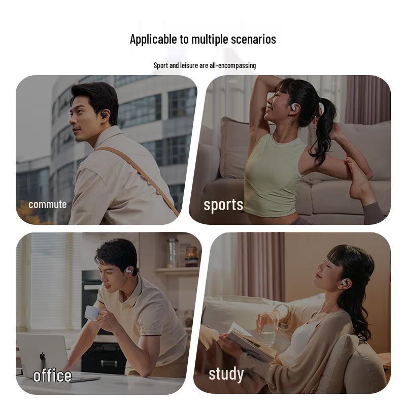 SHOKZ OpenFit Air Open-Ear Bluetooth Sports Earbuds