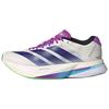 Adizero Boston 13 Running Shoes Women's White Purple Sneakers JS4953