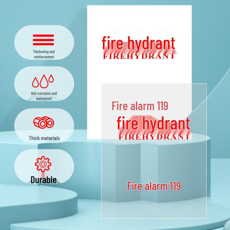 Fire Hydrant Cabinet Acrylic Door Panel