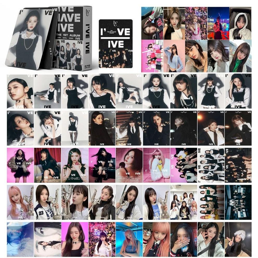 Отправка в день заказа фотокарточки IVE 1-й АЛЬБОМ IVE 55 штук