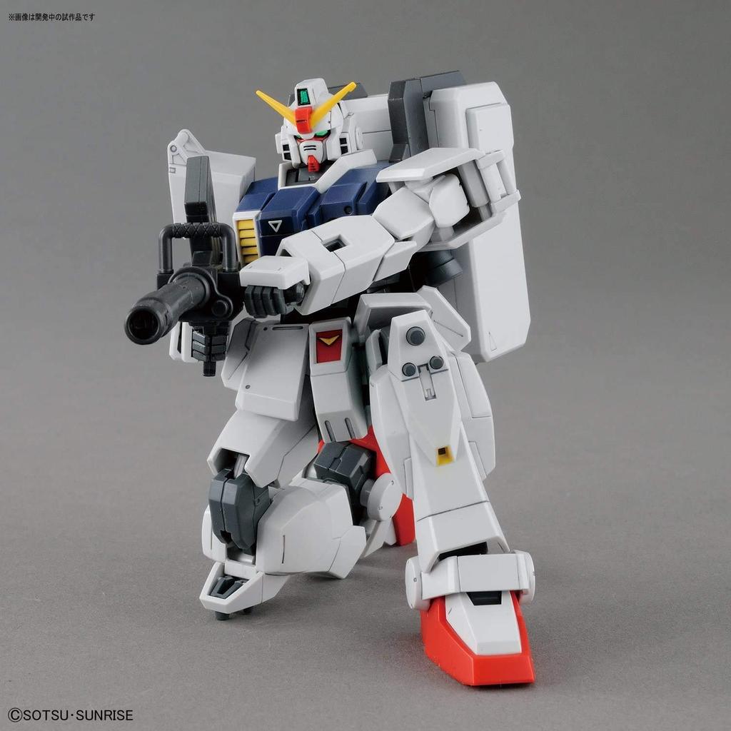 BANDAI SPIRITS Пластиковая модель HGUC Mobile Suit Gundam 08th MS Platoon Land Type Gundam в масштабе 1/144 с цветовой кодировкой