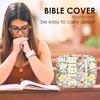 Чехол для Библии Милая сумка-тоут с цветочным принтом и ручкой Элегантная сумка-тоут для Библии для женщин, девушек-подростков, для церкви, школы, колледжа, офиса