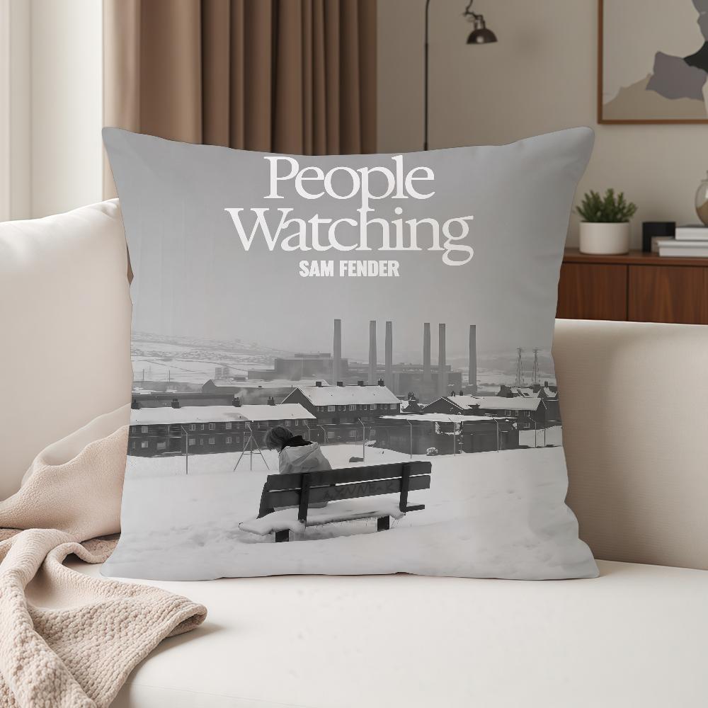 Singer SSam Fender Pillow Case Suitable For Bedrooms Living Rooms Cars Home Decoration